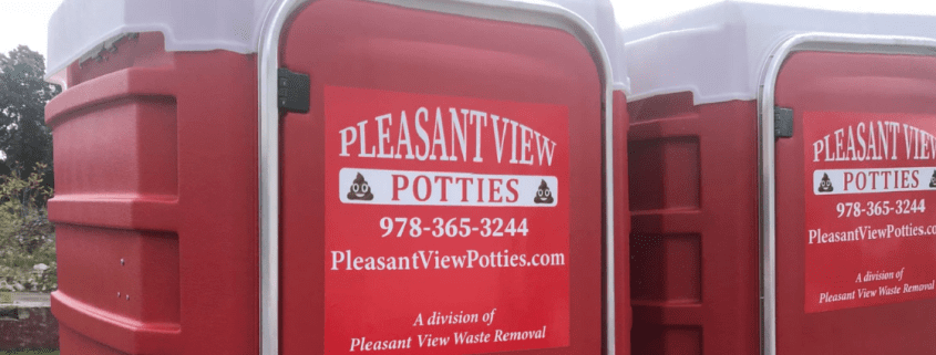 Central mass extended period porta potty rentals from Pleasant View Waste